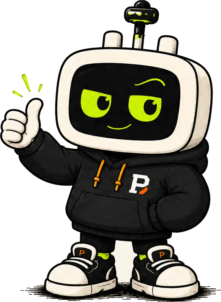 P-01 giving a thumbs up.